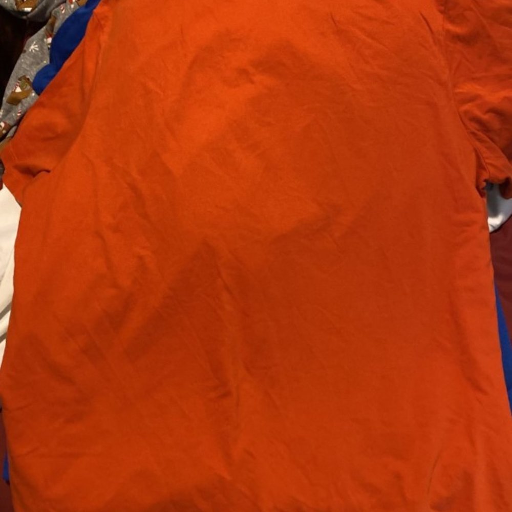 Nike Just Do It Orange T-shirt Chain - Picture 2 of 3